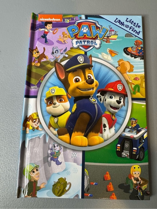 Paw Patrol Other - Paw Patrol Little Look and Find hardcover Book Chase rubble dogs character book
